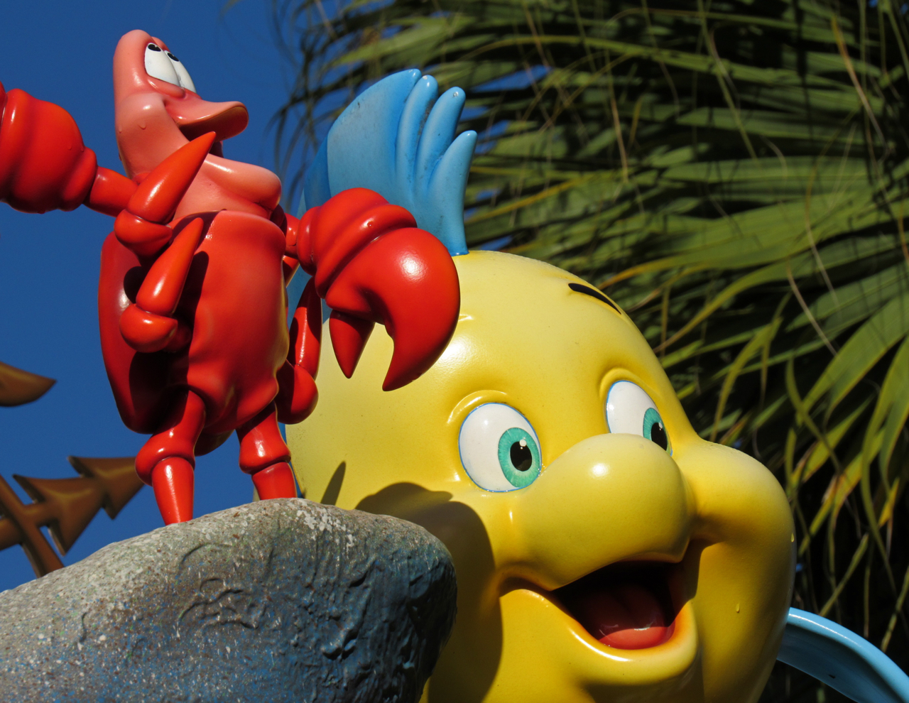 HTF Set 4 Disney Ariel Little Mermaid Eric Sebastian Crab & Flounder for sale online 
